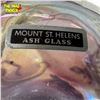 Image 3 : Mount Saint Helen Ash Glass, Signed By Artist 1964