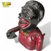 Image 2 : Original Black Americana Mechanical Bank With Original Paint