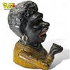 Image 2 : Original Black Americana "Dinah" Mechanical Bank With Original Paint
