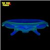 Image 1 : Vintage Uranium Glass Footed Bowl