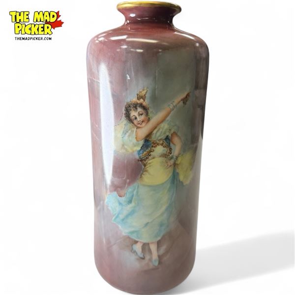 Vintage Royal Bayreuth Portrait Vase