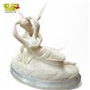 Image 2 : Vintage Alabaster Sculpture Of Cupid & Spyche By Antonio Canova