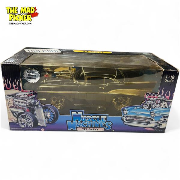 1:18 Diecast Muscle Machines 57' Chevy, In Original Box