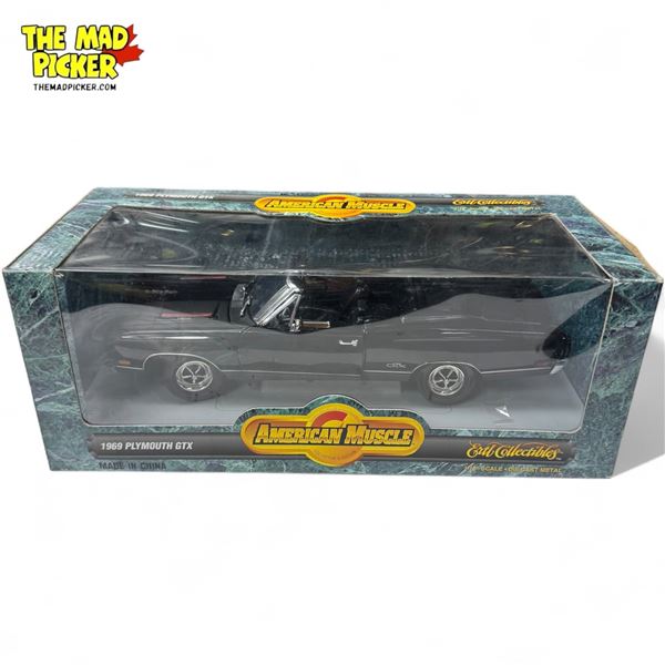 1:18 Diecast Ertl 1969 Plymouth Gtx, In Original Box