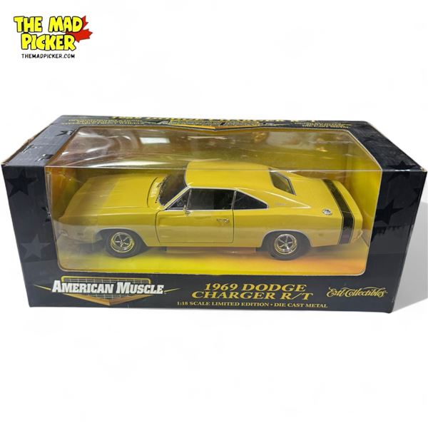 1:18 Diecast Ertl American Muscle 1969 Dodge Charger R/T, In Original Box