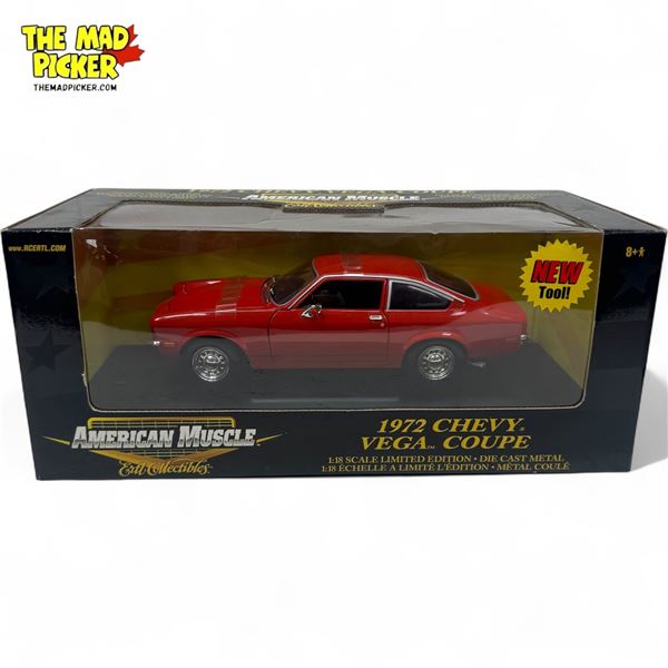 1:18 Diecast Ertl American Muscle 1972 Chevy Vega Coupe, In Original Box