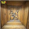 Image 8 : Magnificent Antique Hand Carved Biblical Scene Cupboard With Great Details Throughout