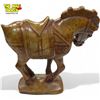 Image 8 : Vintage Chinese Collectibles: Jade Figurines, Resin Figurines, Incense Chamber, & Paper Art