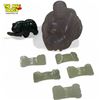 Image 2 : Vintage Chinese Jade Collectibles: Bear, Buddha, & Chopstick Benches