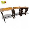 Image 1 : Vintage 3x Piece Nesting Table Set With Heavy Detailed Bases