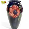 Image 2 : Vintage Moorcroft Signed Blue Floral Vase