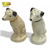 Image 1 : Vintage Pair Of RCA Victor "His Master's Voice" Nipper Dog Salt & Pepper Shakers