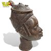 Image 2 : Vintage Cast Metal African Bust