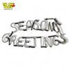 Image 1 : Vintage "Season's Greetings" Neon Sign Lettering