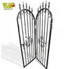 Image 11 : Vintage Large 4x Piece Fabricated Spiked Dome Top Room Divider