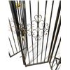 Image 4 : Vintage Large 4x Piece Fabricated Spiked Dome Top Room Divider