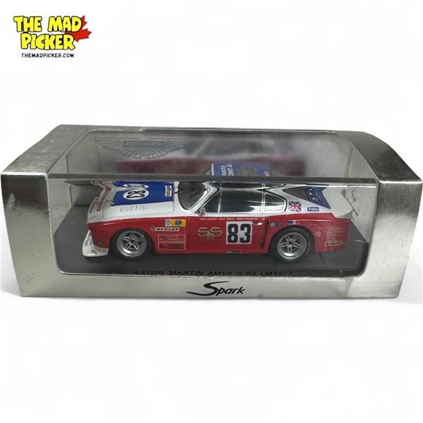 Spark Aston Martin AMV8 No. 83 LM1977 1:43 Scale Die Cast Car