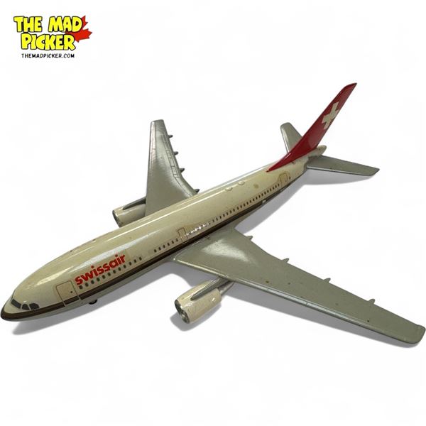 Vintage Swissair Airbus A310 HB-IPA Model Metal Airplane
