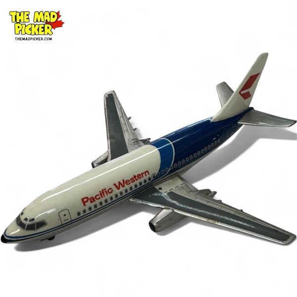 Vintage Pacific Western C-GSPW Model Metal Airplane