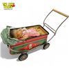 Image 1 : Vintage Tin Litho Japanese Battery Operated Childs Buggie With Child