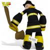 Image 2 : Retro Popeye Firefighter Plush