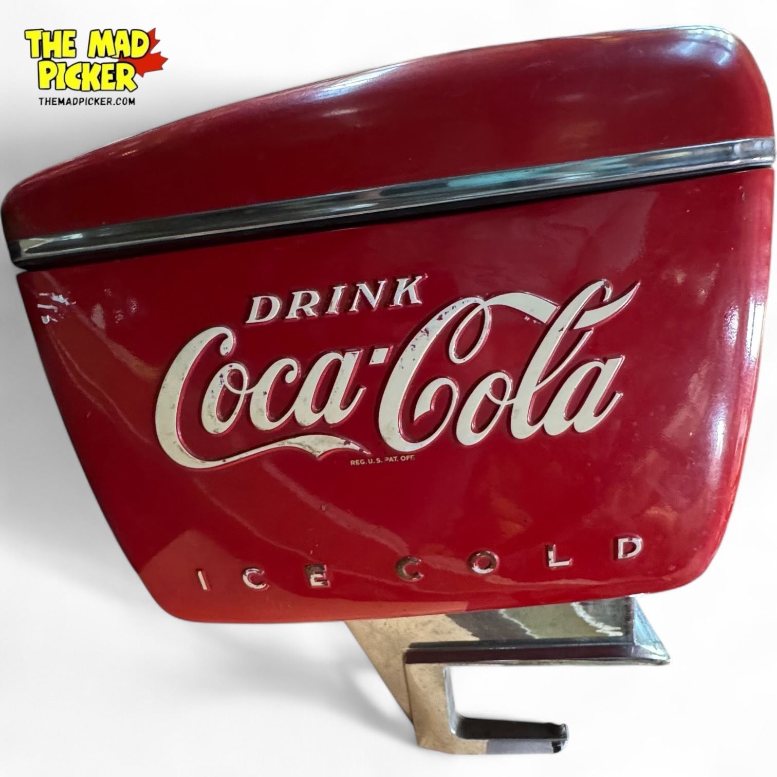 Vintage Coca Cola Outboard Motor Soda Dispenser - Test Site