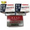 Image 2 : 85x 12 Gauge Shotgun Shells Federal & Estate Brands: 2 3/4" & 3", 8 Shot, 3 Shot & Slugs Ammunition