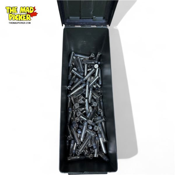 Ammo Can Full of 357 Magnum Lead Tip Steel Case Ammunition