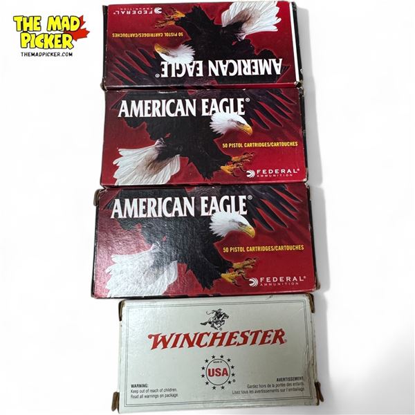 195 Rounds of 25 Auto 50gr FMJ: Winchester & American Eagle Ammunition