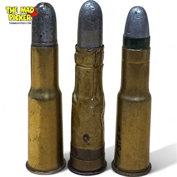 3 Rounds of Martini .577/.477 Cartridges