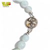 Image 8 : Genuine Jadeite Necklace With .835 Stamped Silver Clasp
