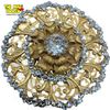 Image 2 : 1960’s Miriam Haskell Brooch Signed Russian Baroque Filigree Finish
