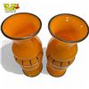 Image 2 : Pair Of Art Deco Loetz Czech Art Glass Vases - Tango Glass