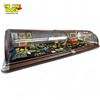 Image 2 : Vintage Dixon Borgeson & Co. Portland Oregon Table Top Glass Curved Display Case