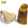 Image 3 : Inuit Carved Walrus and Sperm Whale Tooth