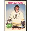 Image 1 : 1975-76 NHL TOPPS JOHNNY BUCYK (HOF)