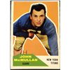 Image 1 : 1960 FLEER NFL JOHN McMULLAN