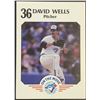 Image 1 : 1987 TORONTO BLUE JAYS FIRE DEPT - DAVID WELLS