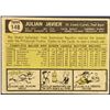 Image 2 : 1961 TOPPS JULIAN JAVIER ROOKIE CARD