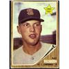 Image 1 : 1962 TOPPS RAY WASHBURN ROOKIE CARD