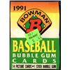 Image 1 : 1991 BOWMAN BASEBALL WAX PACK