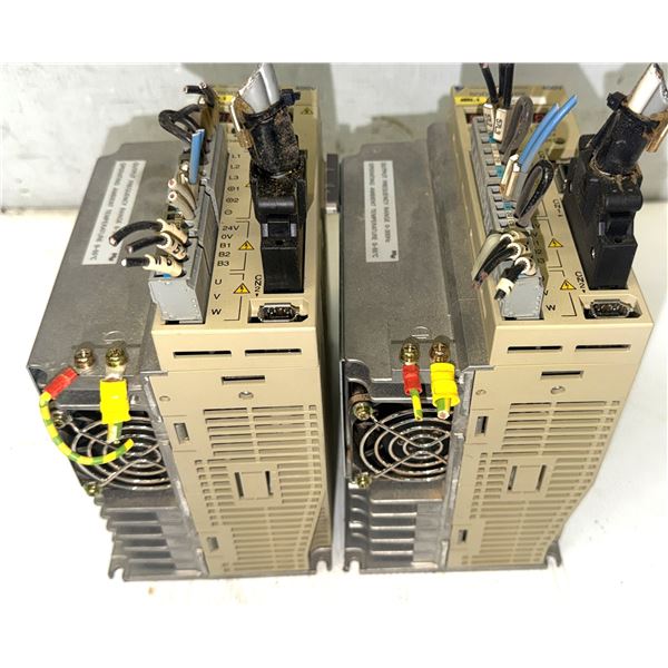 (2) Yaskawa #SGDH-10DE Servopacks