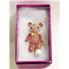 Image 1 : NEW PINK TEDDY FILLED WITH PINK AND CLEAR