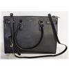 Image 1 : ALDO BLACK LEATHER HANDBAG- 12" X 16"