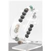 Image 1 : BUDDHA STONES WHITE TURQUOISE PICASSO BLACK LUCK