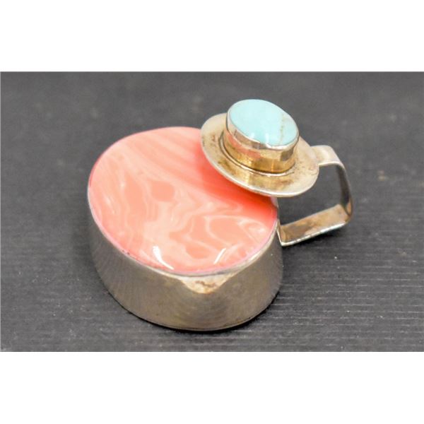 ANGEL SKIN CORAL MEXICO VINTAGE STERLING SILVER