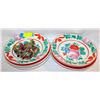 Image 1 : 6 WALL HANGING POTTERY PIECES 3 OF EACH