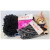 Image 1 : 2 HAIRPIECE WIGS/FEATHER BOAS/HALLOWEEN