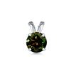 Image 2 : 2.14 CT VVS1 CHAMPAGNE BROWN GREEN COLOR ROUND