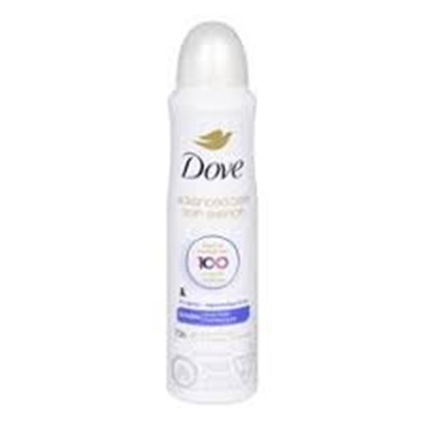 NEW 5 X 107G DOVE ADVANCED CARE DRY SPRAY